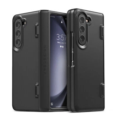 For Galaxy Z Fold 5 5G Phone Case VRS Design [Simpli Fit] Hinge Protective Cover - Image 1 of 4
