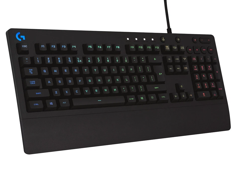 Logitech G213 Prodigy Gaming-Tastatur mit RGB-Beleuchtung und Multimedia-Steueru - Bild 1 von 1