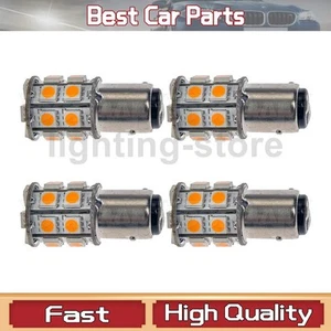 4 Front Rear Turn Signal Light Bulb Fits Chevrolet Impala 3.8L 4.6L 5.3L 6.7L - Picture 1 of 4
