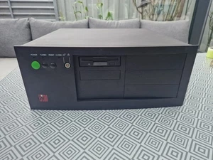 Escom Black 486SX-33 Retro Vintage Pc Computer Desktop Klassik Intel Pentium - Bild 1 von 24