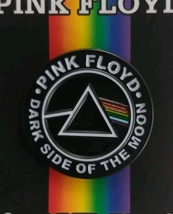 Pink Floyd Dark Side of The Moon Licensed Lapel Pin Limited 1.5" x 1.5" New - Picture 1 of 4