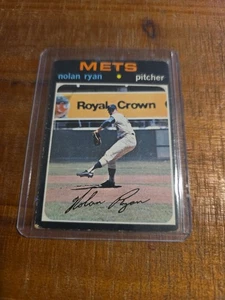 1971 nolan ryan #513 - Crease Right Side - Picture 1 of 2