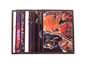 Juego de tarjetas coleccionables de Michael Jordan Artist Tour 1995 imágenes competitivas (8) - Imagen 1 de 3