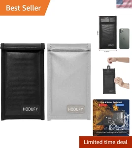 Verbesserter Faraday Käfigschutz 2er-Pack - feuer- & wasserfeste Schlüsselanhänger Taschen - Bild 1 von 9