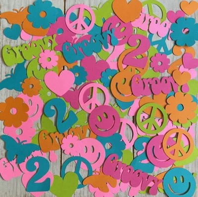 Decorações de mesa boho hippie brilhante segundo aniversário decoração de festa de aniversário - Imagem 1 de 2