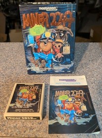 Atari 2600 7800+ Miner 2049er In Box CIB  Tested Combine Ship