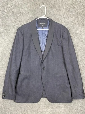 Esmoquin John Varvatos azul marino y negro 1 botón - Chaqueta 44R Foto 1 de 4