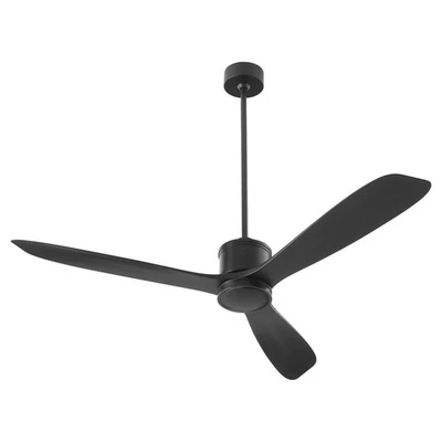 Matte Black 58" Patio Fan from the Portland Collection - Image 1 of 4
