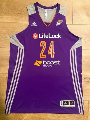 Camiseta deportiva DeWanna Bonner Adidas visitante Phoenix Mercury XL corte profesional auténtica Foto 1 de 4