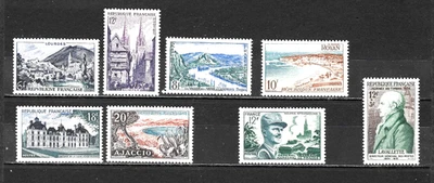 France  1954 Collection (3 Sets) MH  FR710 - Image 1 of 2
