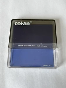 Cokin A series 80B Colour Conversion (Blue), COEF + 1 2/3 A 021 Filter & Case - Picture 1 of 4