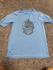 boys blue Fortnite swimsuit rash guard Shirt  set age 10 -12 years - Picture 1 of 4