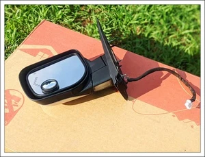 ✅ 04-07 QX56 Armada POWER HEAT AUTO DIM P. FOLD Side Mirror Left DRIVER Turn OEM - Picture 1 of 9