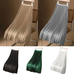 Womens High Waist Pleated Skirt Dress Ladies Summer Holiday Long Swing Skirts UK - Picture 1 of 19