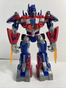 Figura Transformers 11" Optimus Prime Power Bots Talking Light Up Hasbro 2009 - Imagen 1 de 6