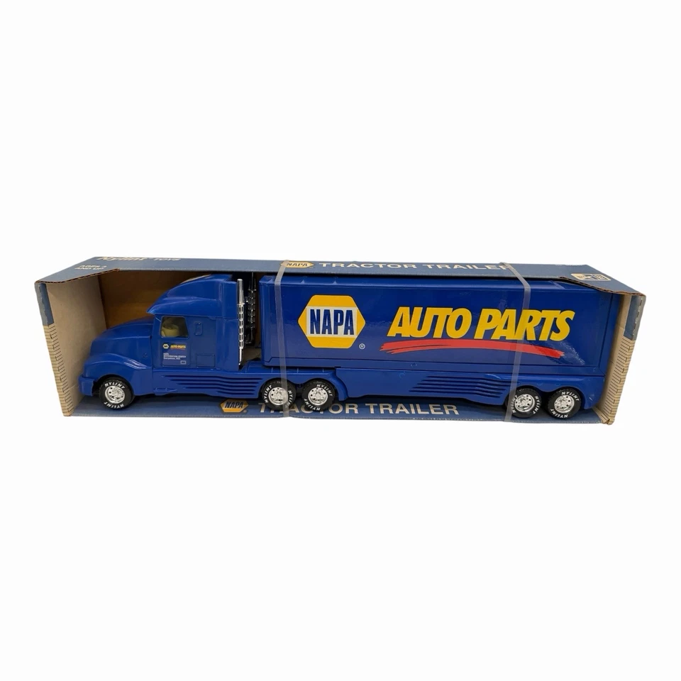 Nylint NAPA Auto Parts Tractor Trailer 9020-N Semi Truck Blue Vintage 1995