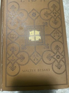 1892 London Walter Besant Illustrated Harper & Brothers Vintage Book - Picture 1 of 9