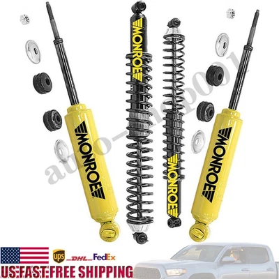 Amortiguadores delanteros traseros puntales para Chevrolet C2500 4,3 L 1992 1989 1990 1991 1993 1994 Foto 1 de 4