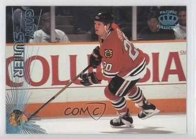 1997-98 Pacific Crown Collection Ice Blue Gary Suter #212 - Image 1 of 2