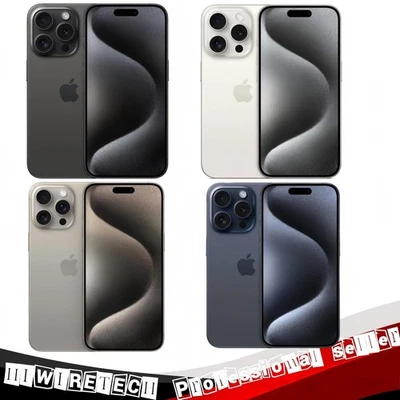 Apple iPhone 15 Pro (5G) Smartphone - 256GB 8GB RAM - Dual SIM - Senza Contratto - Immagine 1 di 4