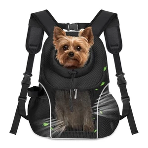 Pet Dog Carrier Backpack Small Dog Front Backpack Ventilated Mesh Dog Travel ... - Picture 1 of 6