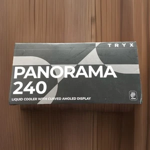 TRYX Panorama 240 Muti-kompatibler ARGB AIO Kühler L-P240A-AS2M-G0K schwarz - Bild 1 von 11