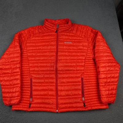 Alaskan Hardgear Jacket Mens 3XL Red Pertex Down Puffer Quilted Winter Coat - Image 1 of 4