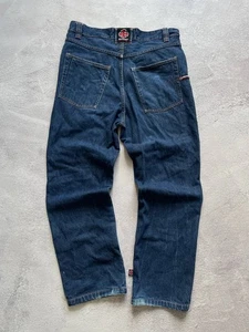 Jeans denim vintage Independent Truck Company logo skate Y2K taglia 34 - Foto 1 di 13