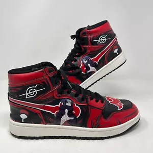 Itachi Akatsuki Naruto Cloud Custom Anime High Top Sneaker Schuhe Herren 44 US 10,5 - Bild 1 von 12