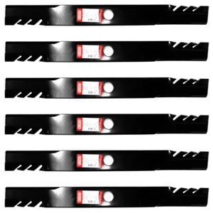 6PK Oregon Gator Blades Fits 72" Kubota 76553-34330 ZD326 ZD28 RC72 B215OD - Picture 1 of 2