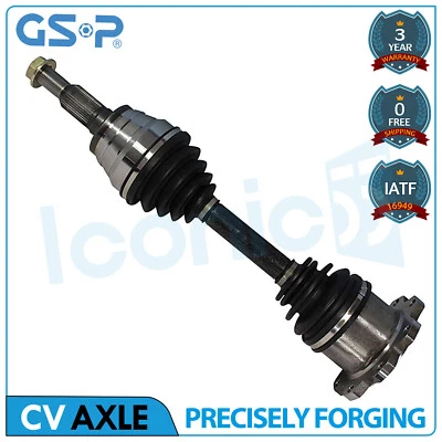 Eje delantero CV para 11-19 GMC Sierra 2500 3500, Chevy Silverado 2500 3500 4x4 Foto 1 de 4