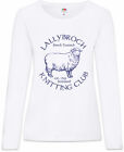 Lallybroch Knitting Club Damen Langarm T-Shirt Jamie Fun Outlander Fraser