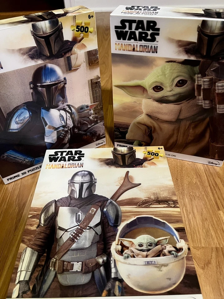 Disney Star Wars The Mandalorian Prime 3D Jigsaw Puzzle 500 Pieces/
