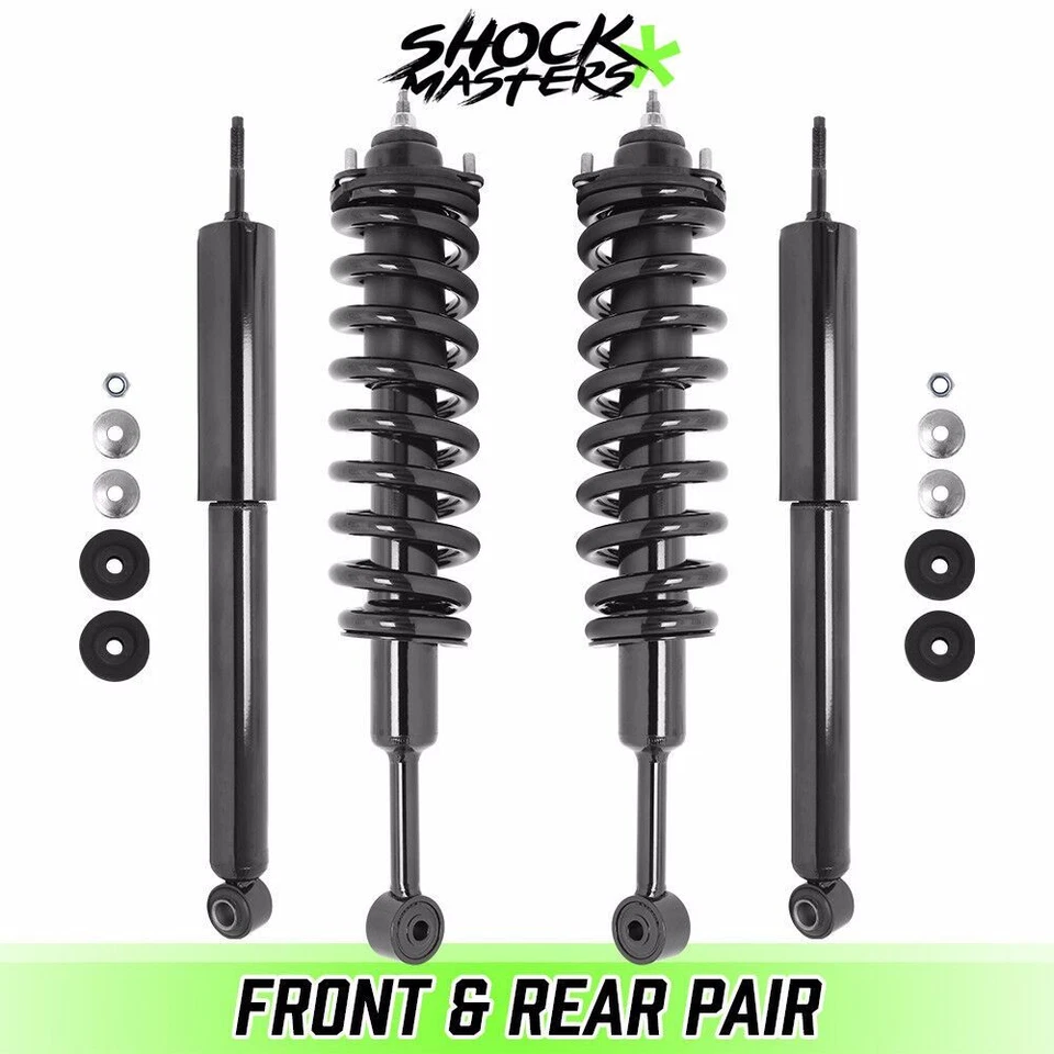 Front Complete Struts w Springs & Rear shocks for 2003-2022 Toyota 4Runner Foto 1 de 4