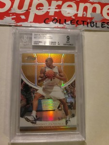 2005-06 Topps Finest Gold Refractor /39 Dwight Howard #69 BGS 9 MINT