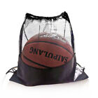 Football Net Pocket Bag Drawstring Basketball Backpack Portable Sports Bag