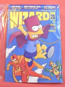 WIZARD: The Guide to Comics #28 - Bart Simpson cover. (1991) - Picture 1 of 2