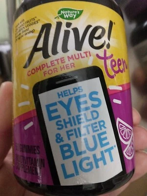 Nature’s Way Alive! Teen Gummy Multivitamin for Her 50 Count Each Expired 10/22 - Image 1 of 4