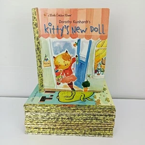 14 x Little Golden Books bundle Bulk lot Classic Childrens Nursery Fiction - Picture 1 of 21