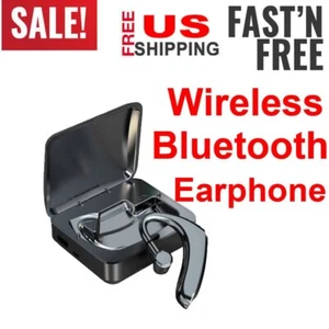 Bluetooth Earphone Single Wirelesss Business Headset For Apple iPhone 12/13/Pro - Picture 1 of 15