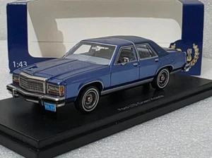 Ford USA LTD Crown Victoria 1986 Blue 1:43 BoS BOS43310 EXTREMELY RARE!! - Picture 1 of 17