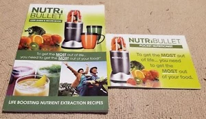 Nutribullet Personal Blender User Guide & Recipe Book - Picture 1 of 8