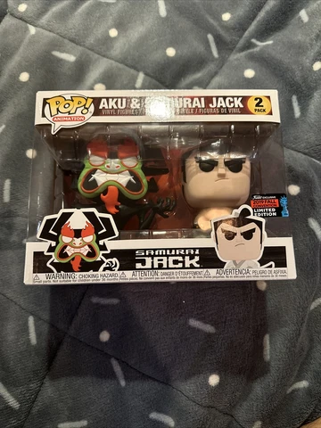 Funko Pop! Animation Samurai Jack Aku & Samurai Jack 2 Pack 2019 Fall Convention Cover