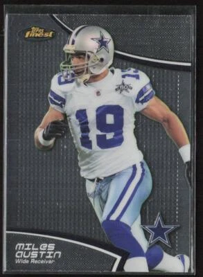 2011 Finest 26 Miles Austin Dallas Cowboys Football Card - Image 1 of 2