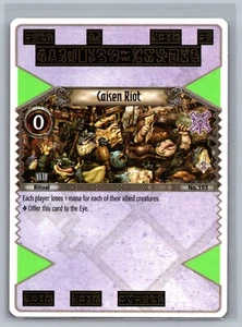 The Eye of Judgment Caisen Riot #193 Sony PS3 Biolith Rebellion Set 2 - Picture 1 of 2