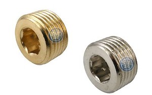Messing Blindstopfen 1/2 NPT - Verschlussschraube Für Ölwanne & Hydraulik