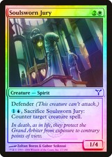 Soulsworn Jury FOIL Dissension HEAVILY PLD White Common MAGIC MTG CARD ABUGames