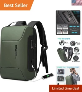 15.6INCH Slim Laptop Backpack,Office Business Laptop with Lock, Anti Theft Tr... - Picture 1 of 9
