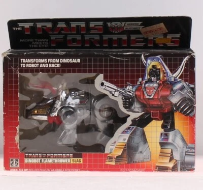 Vintage Transformers Slag Dinobots MISB C-7.5 - Image 1 of 2