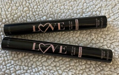 Avon LOVE AT 1st LASH WATERPROOF X2 Mascara BLACK ~ FULL SIZE NEXT DAY SHIPPING - Image 1 of 4